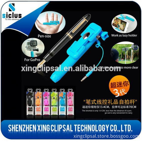 2016 new products mini selfie stick,RK mini3 super mini selfie stick